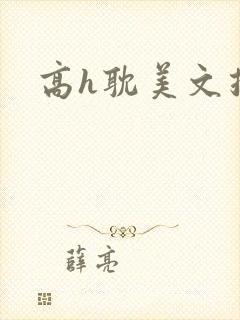 高h耽美文推荐封面