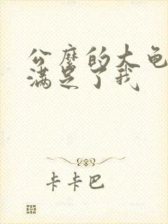 公么的大龟强大满足了我封面