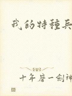 我的特种兵男友