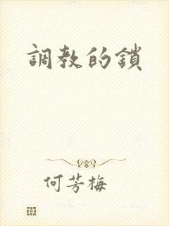 调教的锁封面