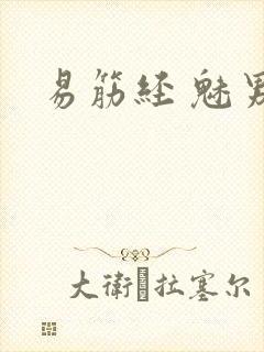 易筋经 魅男封面