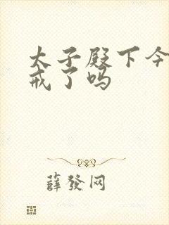 太子殿下今天破戒了吗