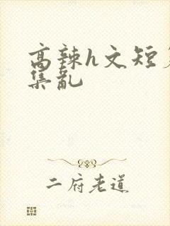 高辣h文短篇合集乱封面