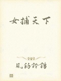 女捕天下封面