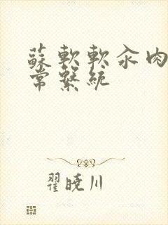 苏软软汆肉的日常系统