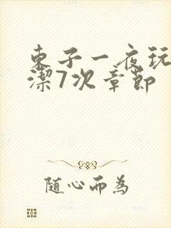 东子一夜玩弄白洁7次章节封面