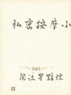 私密按摩小说封面