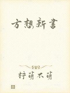 方想新书封面