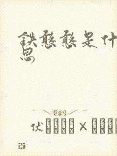 铁憨憨是什么意思