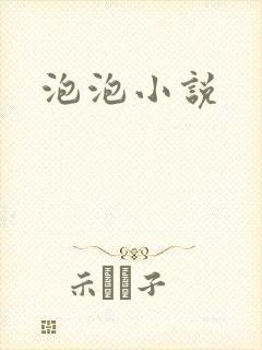 泡泡小说