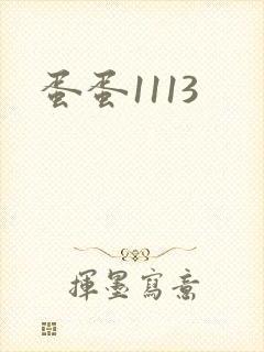 蛋蛋1113