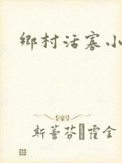 乡村活寡小说