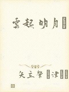 云起 明月珰封面