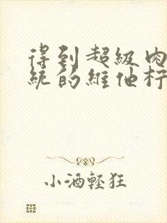 得到超级肉禽系统的维他柠檬茶