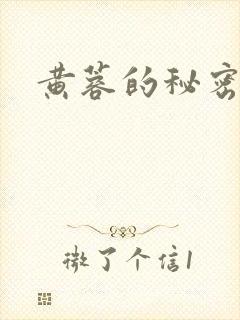 黄蓉的秘密