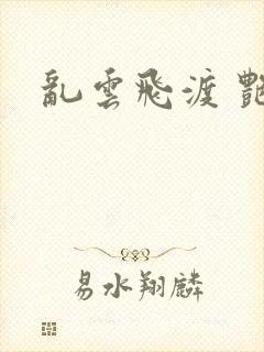 乱云飞渡 艳姨封面