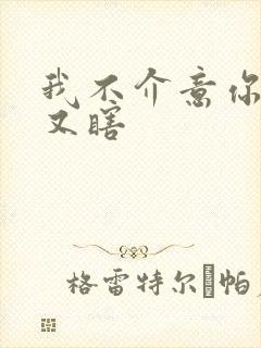 我不介意你又丑又瞎封面