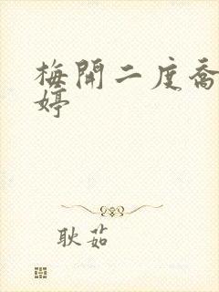 梅开二度乔枫李婷封面