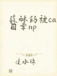 苏酥的被cao日常np