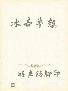 冰帝梦想封面