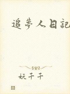追梦人日记网封面