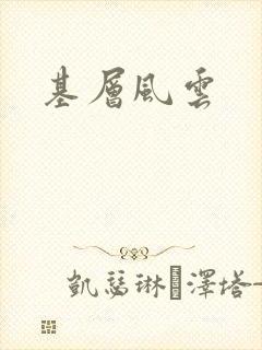 基层风云封面