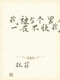 我被5个男人躁一夜不收我怎么办封面