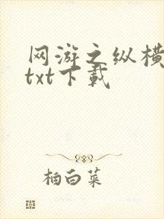 网游之纵横天下txt下载