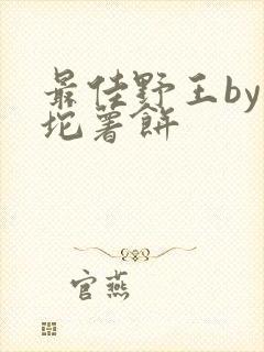 最佳野王by一坨薯饼封面