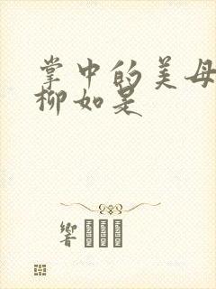 掌中的美母版主柳如是