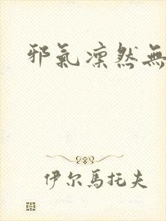 邪气凛然无弹窗