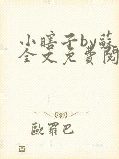 小瞎子by苏软全文免费阅读