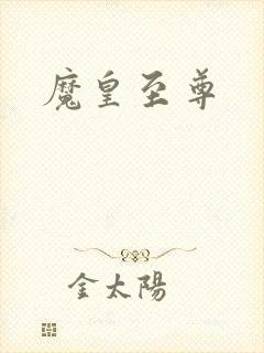 魔皇至尊封面