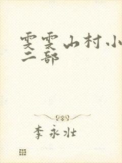雯雯山村小说第二部封面