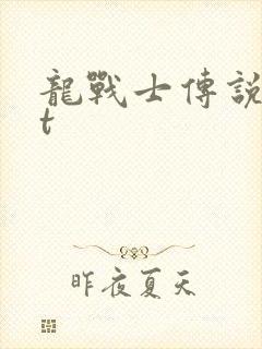 龙战士传说txt
