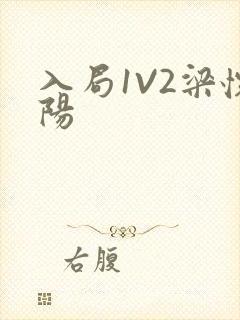 入局1V2梁怀阳
