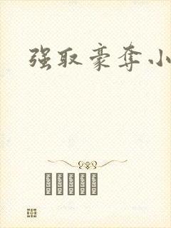 强取豪夺小说封面