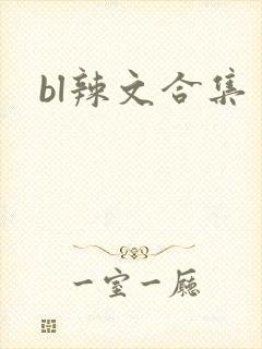 bl辣文合集