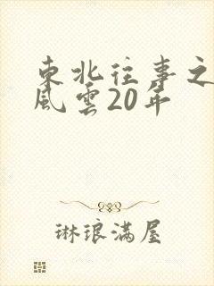 东北往事之黑道风云20年