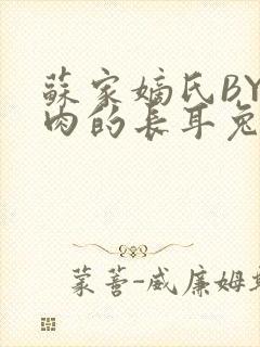 苏家嫡氏BY吃肉的长耳兔