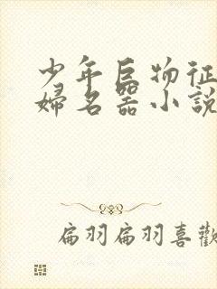 少年巨物征服美妇名器小说