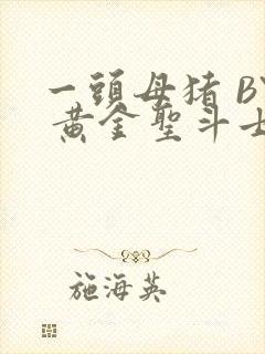 一头母猪 BY 黄金圣斗士