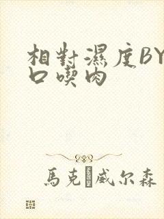 相对湿度BY大口吃肉