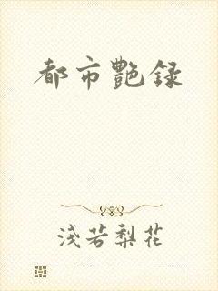 都市艳录封面