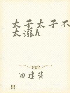 太子太子不要了太涨h