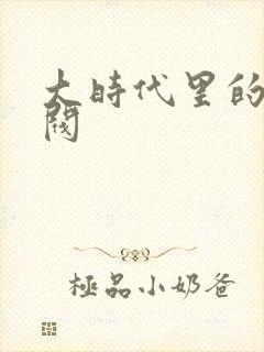 大时代里的小军阀封面