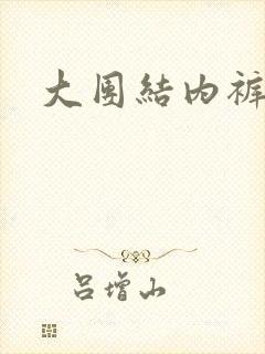 大团结内裤奇缘封面