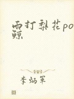 雨打梨花po问鲸