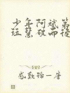 少年阿斌第二部珏慧破而后立