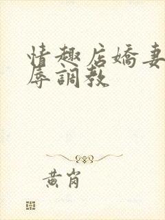 情趣店娇妻被屈辱调教封面